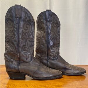 Justin / Cowboy Boots (Style 1421) / Brown / Size 10.5